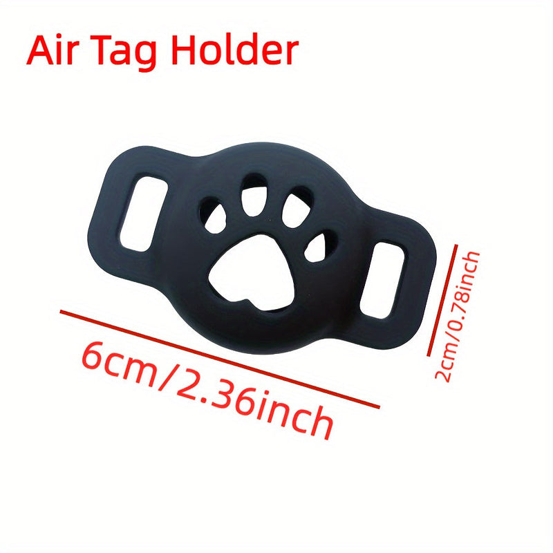 Odblaskowa obroża dla kota z uchwytem na AirTag i dzwonkiem – Regulowana obroża dla widoczności nocnej