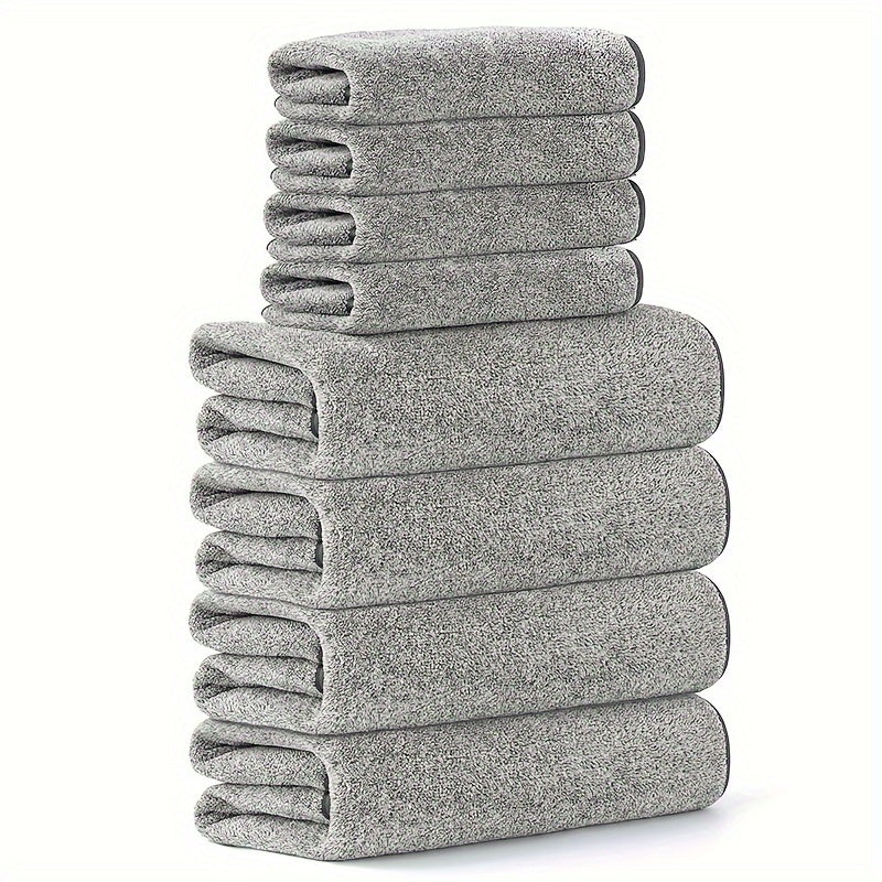 Set of Towels made of Soft Coral Velvet – Absorbent and Quick-Drying