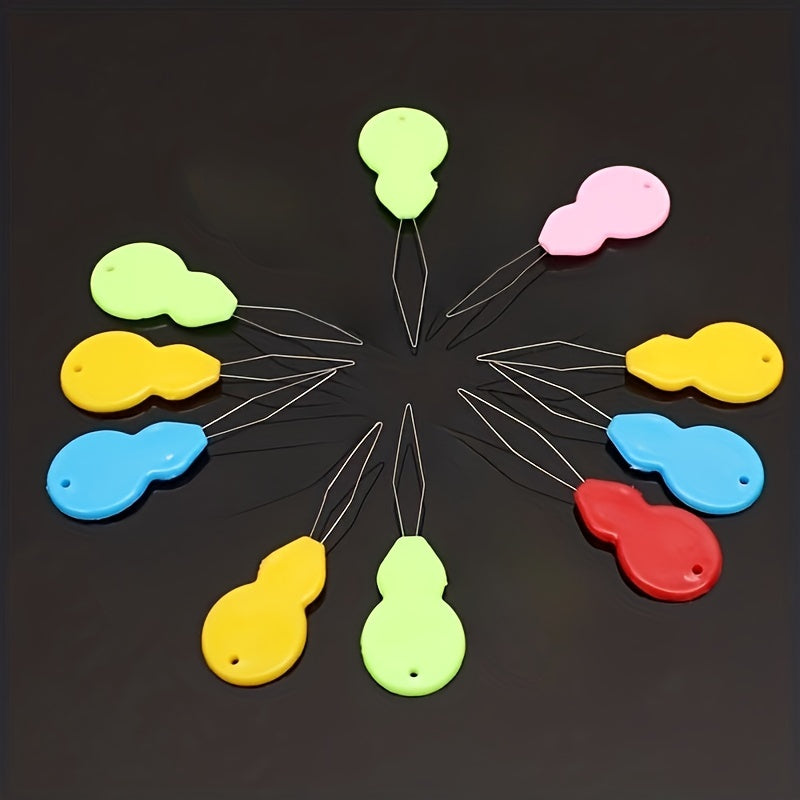 Kolorowy Zestaw Narzędzi do Nawlekania Nici – Idealny do Szycia Ręcznego i Maszynowego