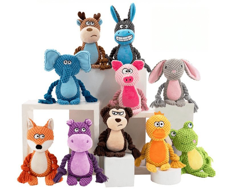 Wesołe Pluszowe Zwierzęta dla Psów – Na radosne chwile zabawy