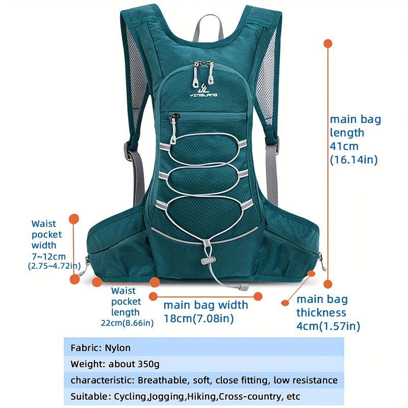 Lekki Plecak Sportowy - Oddychający i Wodoodporny do Biegania i Wędrówek
