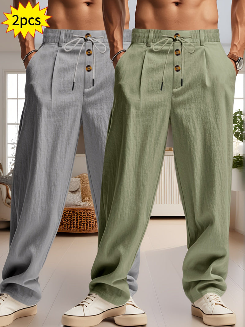 Set Pantaloni Relaxed Luxe - Confort și Stil Fără Compromisuri