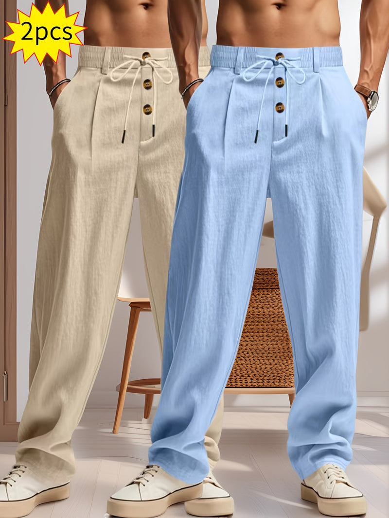 Set Pantaloni Relaxed Luxe - Confort și Stil Fără Compromisuri