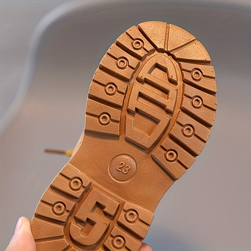 Modne Fleece Kalosze dla Chłopców - Ciepłe i Wodoodporne