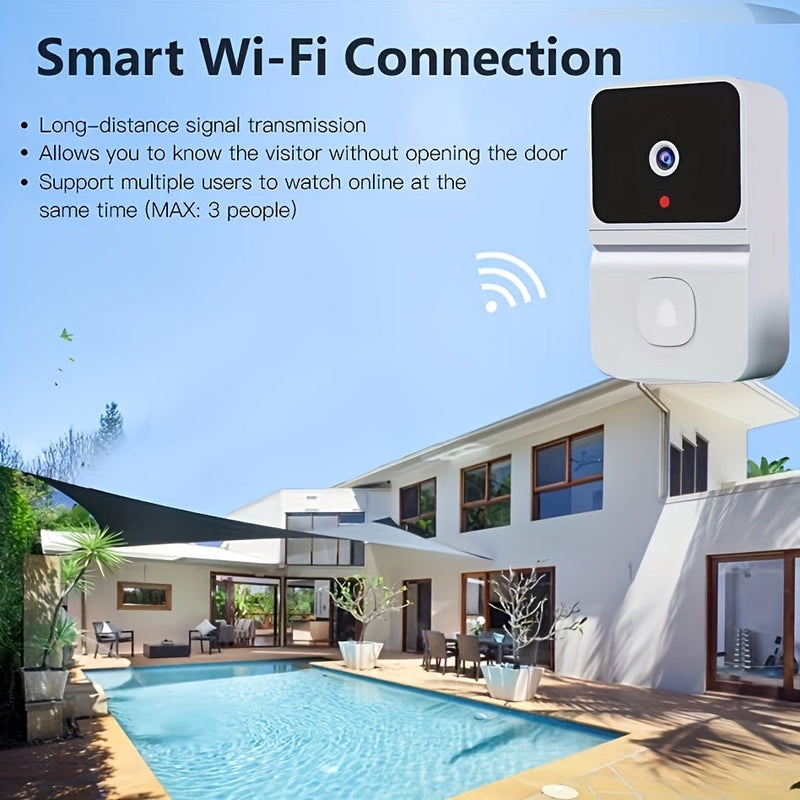 VisioBell Intelligent Doorbell - Security and Comfort with HD Video and Two-Way Communication