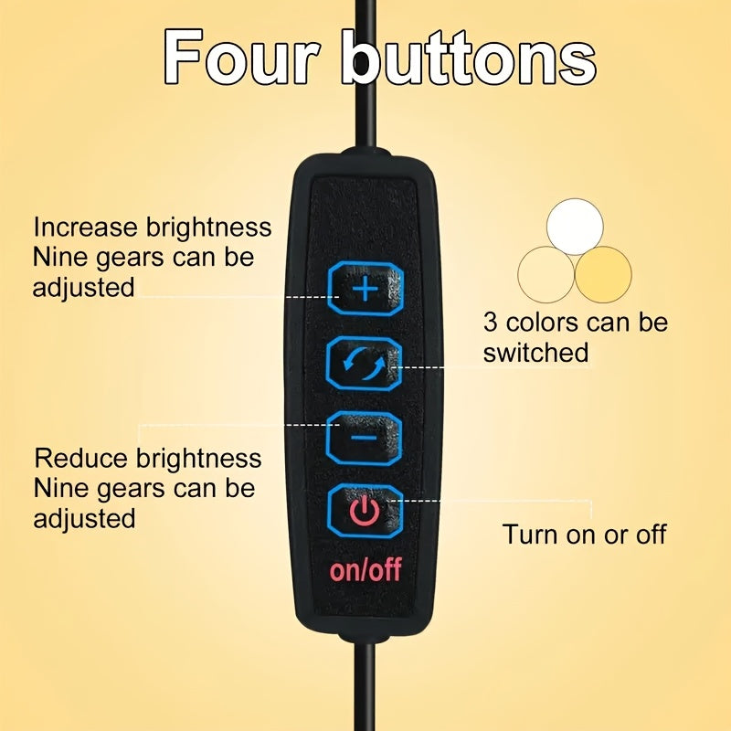 Lampa Biurkowa LED w Kształcie Spirali – Nowoczesne, Dimmowalne Oświetlenie