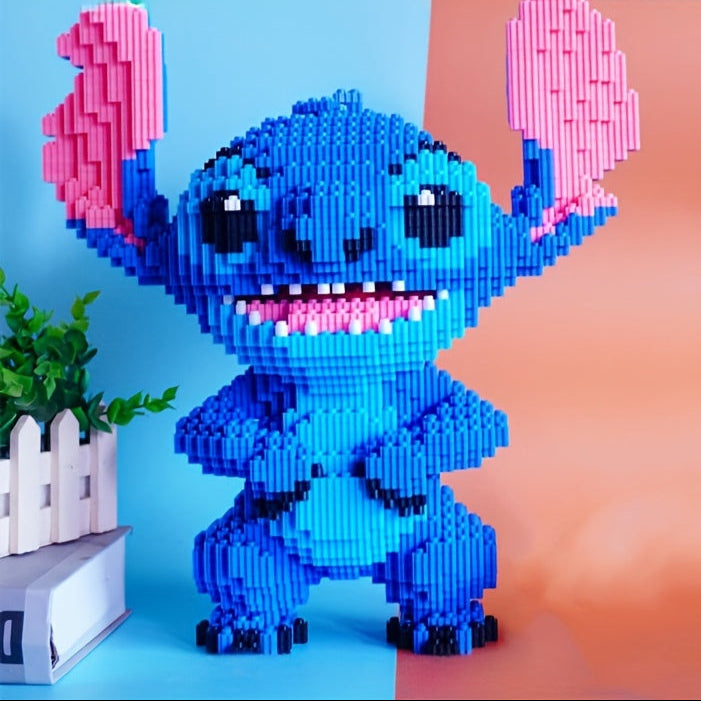 Puzzle 3D Stitch – Kolorowy i Szczegółowy Model dla Kreatywnych Budowniczych