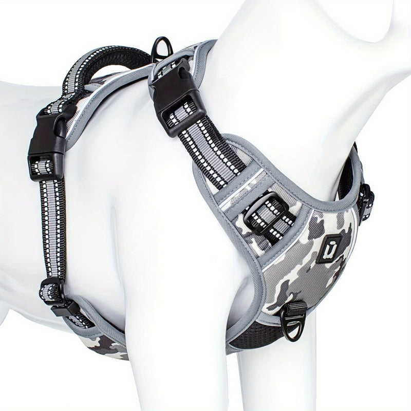Reflective Harness for Dogs – Easy Walking and Training with Handle