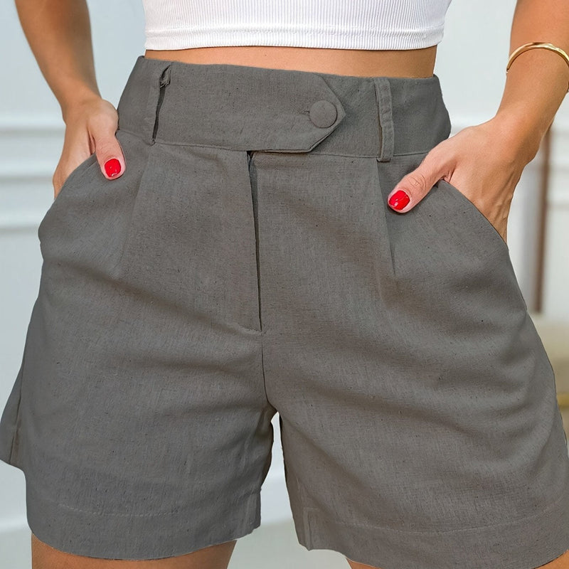 Eleganckie Szorty z Wysokim Stanem – Komfort i Styl w Jednym