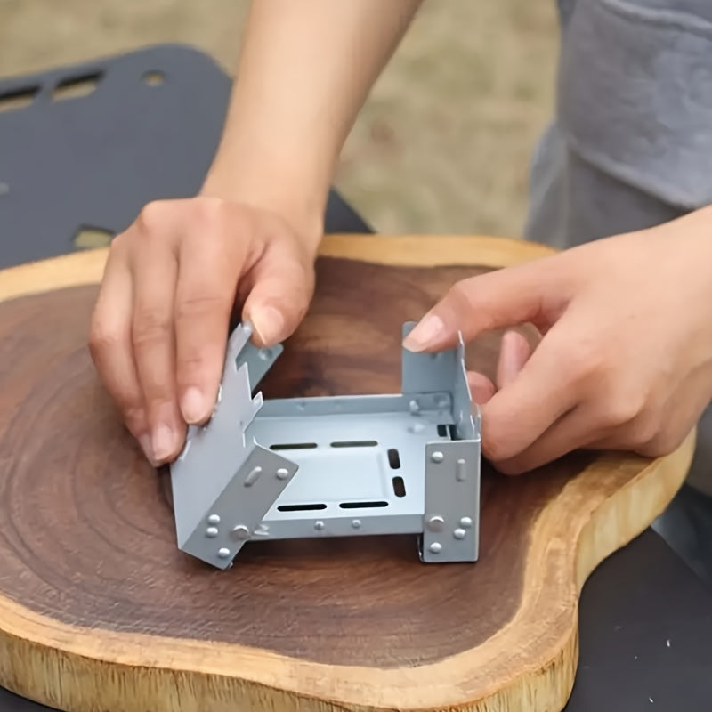 Składany Kuchenka Turystyczna - Trwała i Lekka na Przygodę na Świeżym Powietrzu