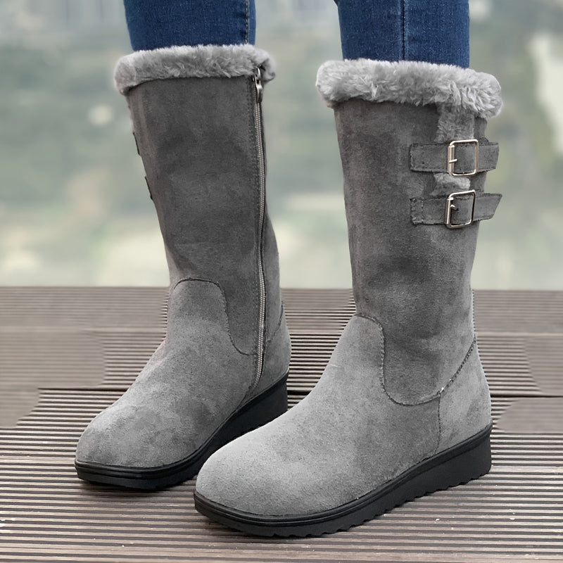 Fuzzy Boots dla Dams - Ciepłe i Stylowe na Zimowe Dni