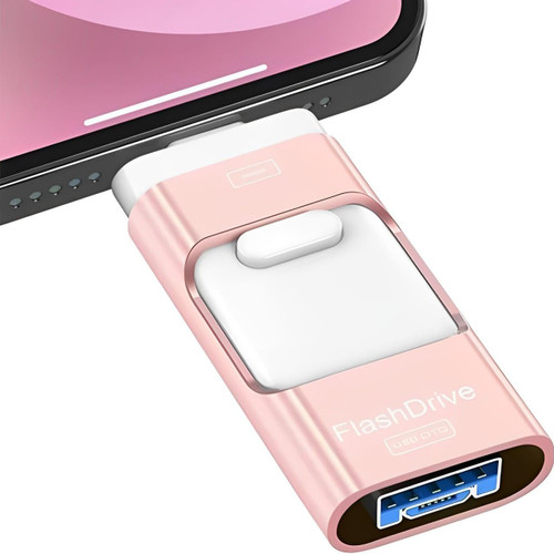 Pendrive USB portabil 4-în-1 – Memorie universală pentru telefon și PC