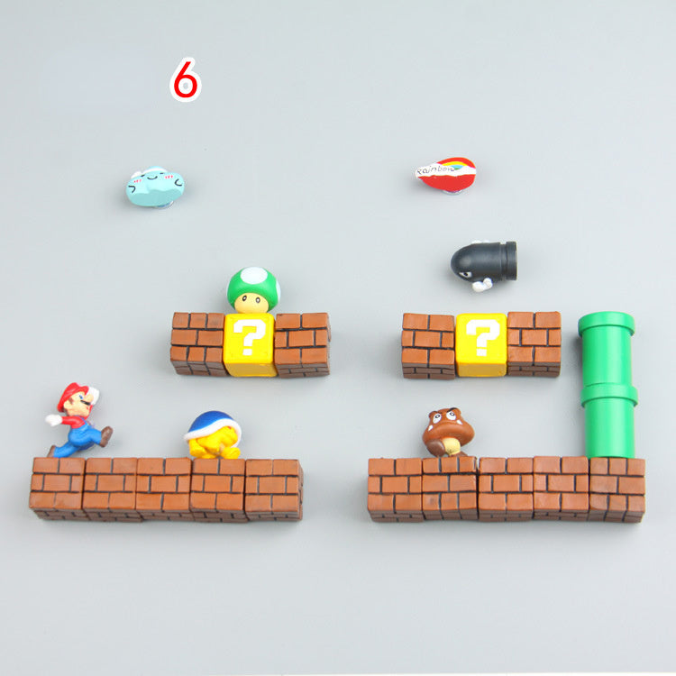 Super Mario Magnesy na Lodówkę – Dla Wesołej Dekoracji Kuchni