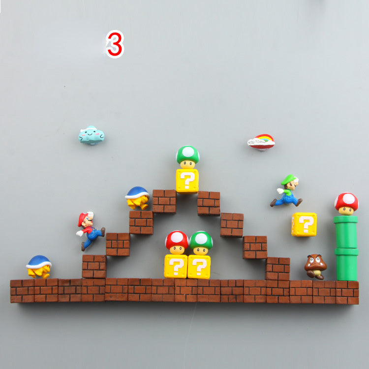 Super Mario Magnesy na Lodówkę – Dla Wesołej Dekoracji Kuchni