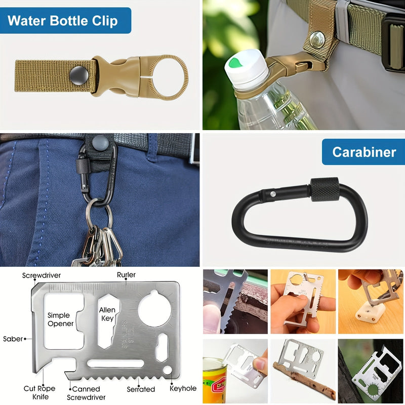 Zestaw Przetrwania SurviveX - Niezbędne Narzędzia na Przygodę i Sytuacje Kryzysowe