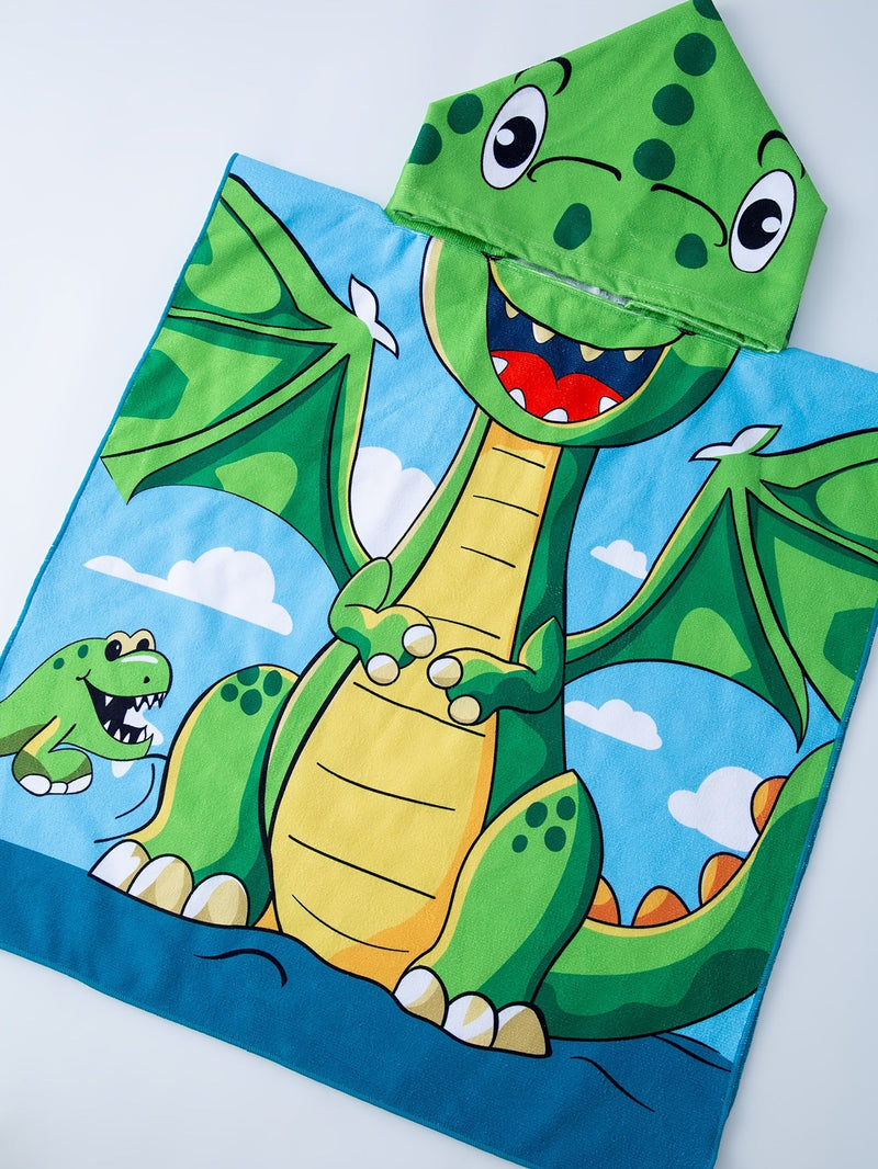 Ręcznik plażowy z dinozaurami dla dzieci – zabawny i funkcjonalny na lato i dni na plaży