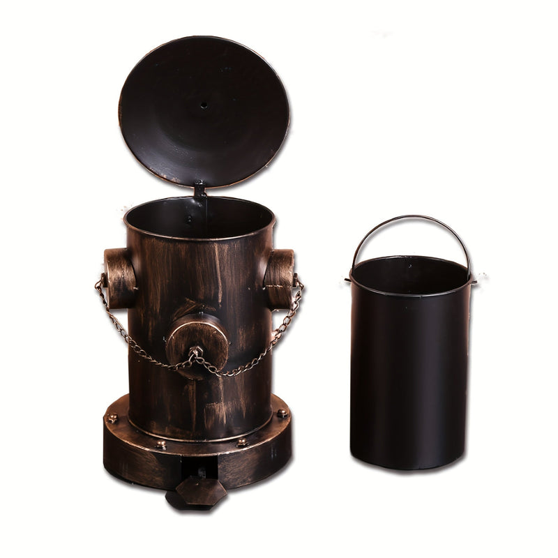 Wintage Brandkraan Kosz na Śmieci - Idealny Prezent na Dzień Ojca do Domu