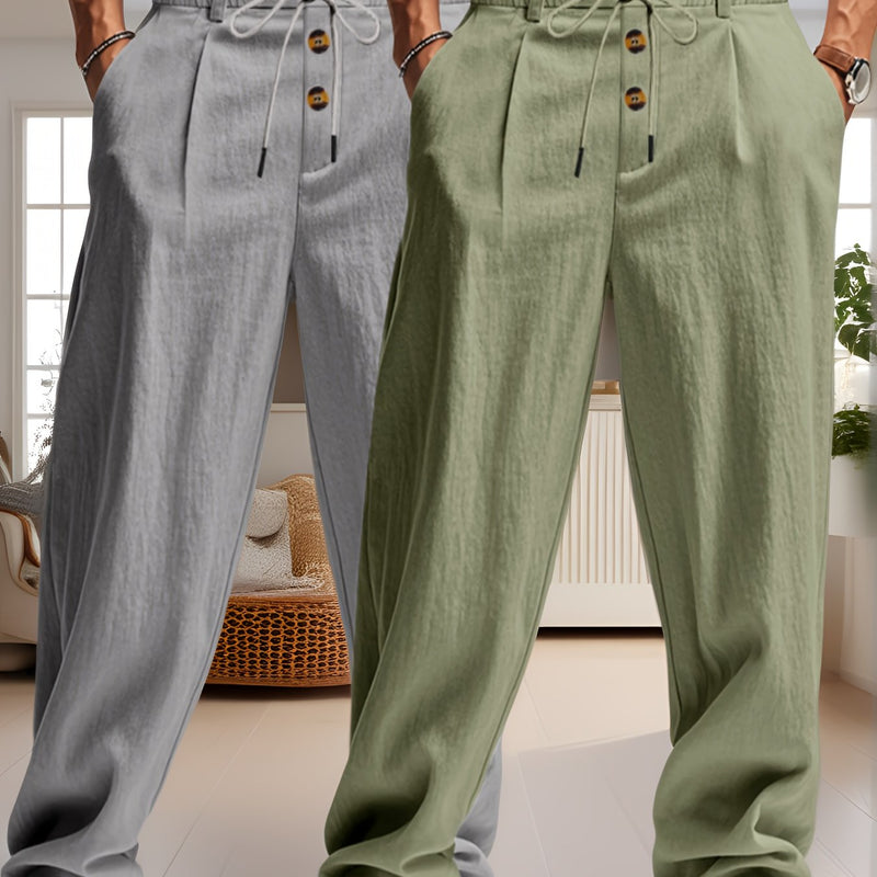 Set Pantaloni Relaxed Luxe - Confort și Stil Fără Compromisuri
