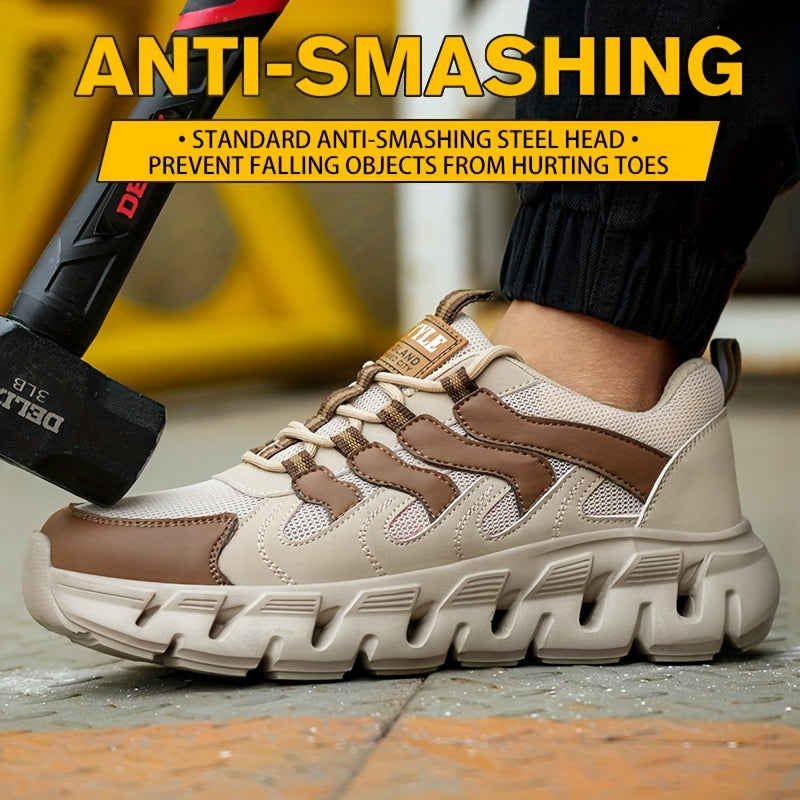 Titan Pro Bezpieczne Sneakersy – Lekkie, Oddychające i Trwałe do Pracy i Czasu Wolnego