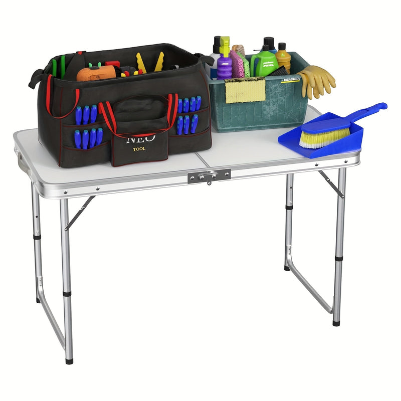 Składany Stół Kempingowy - Lekki i Przenośny, Idealny na Imprezy i Aktywności na Świeżym Powietrzu