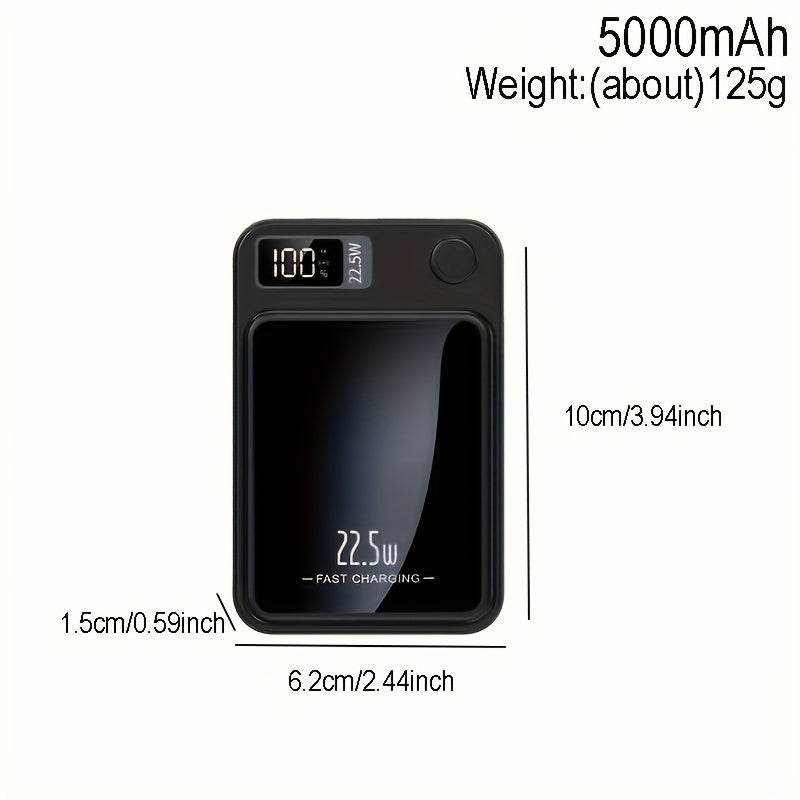 Powerbank magnetic 10000mAh – rapid și fiabil