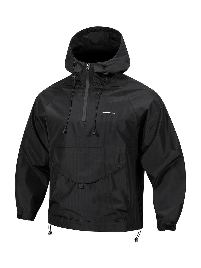 Wiatroszczelna Kurtka Rowerowa z Kapturem – Sportowa Kurtka do Aktywności na Świeżym Powietrzu
