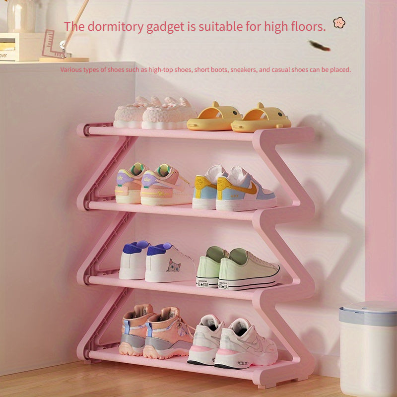 ZigZag ShoeRack - Stylowy i Oszczędzający Miejsce Organizer na Buty