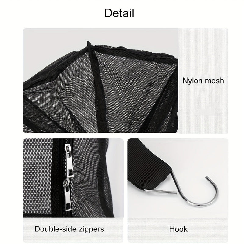 3-poziomowy Stojak na Camping – Trwały, Kompaktowy i Wygodny do Campingowania i Aktywności na Świeżym Powietrzu