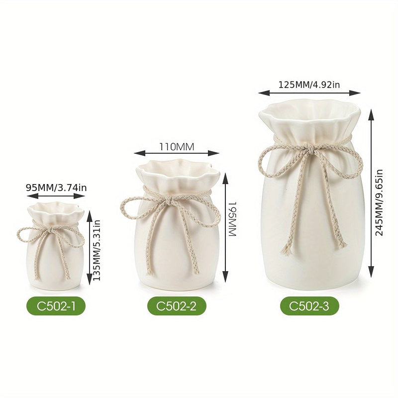 Boho Geometrical Decorative Vase – Idealna do Wiosennych i Wielkanocnych Dekoracji