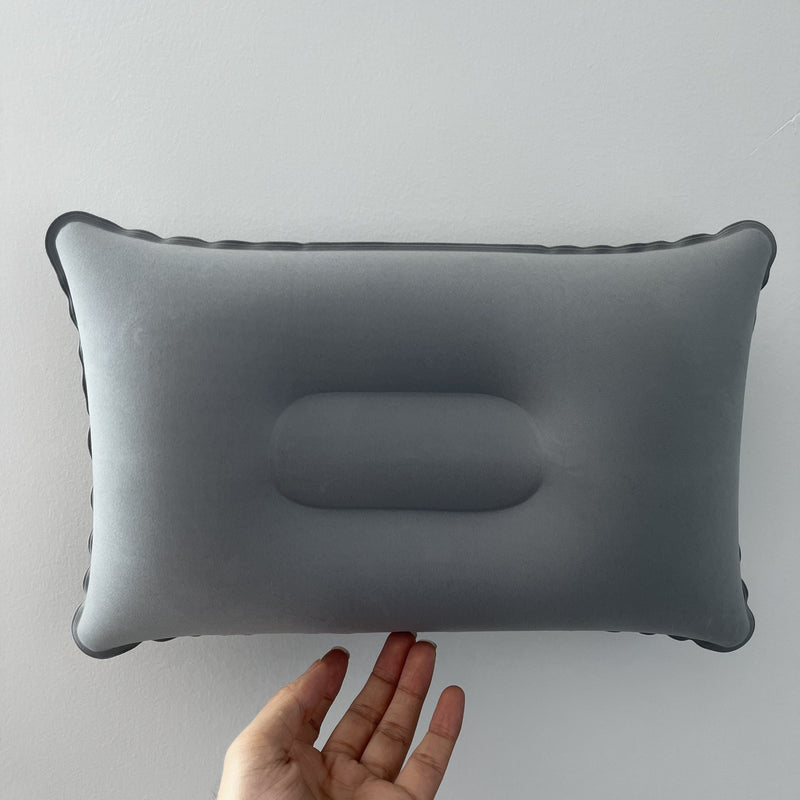 Nadmuchiwane Poduszki na Kemping i Podróże - Zestaw 2 Miękkich, Przenośnych Poduszek