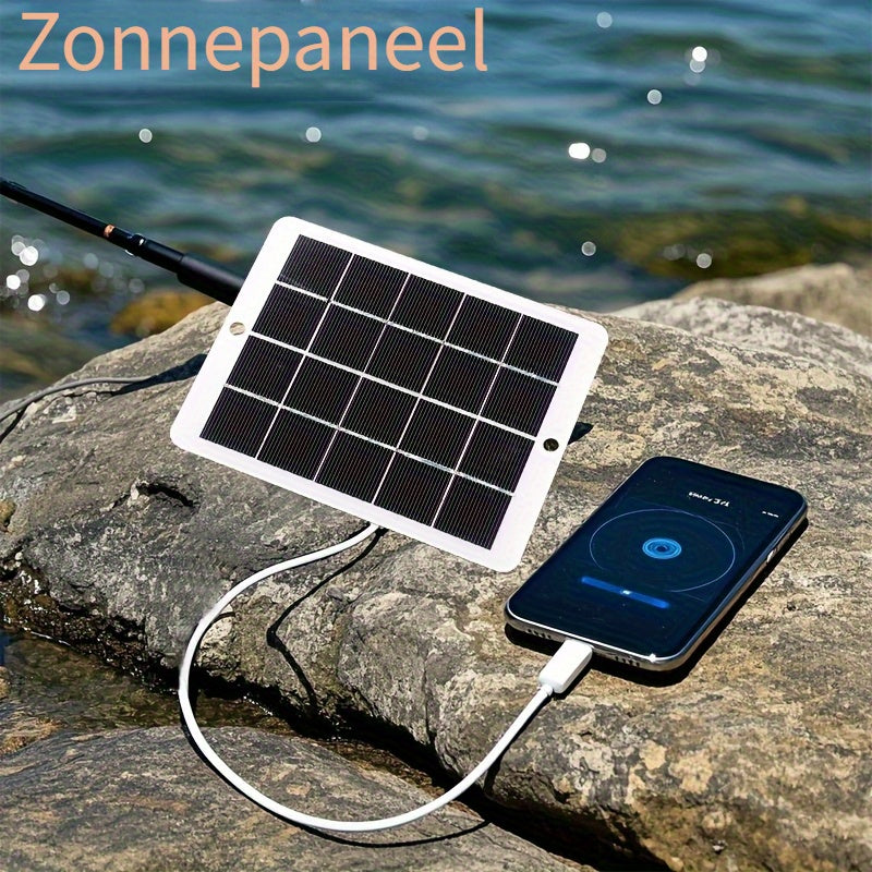 Panou Solar Portabil cu USB – Energie Oriunde și Oricând