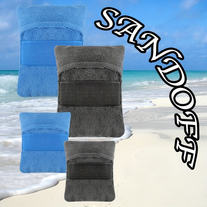 Torba do Usuwania Piasku na Plaży – Szybkie Usuwanie Piasku z Elastyczną Taśmą na Plażę i Wakacje