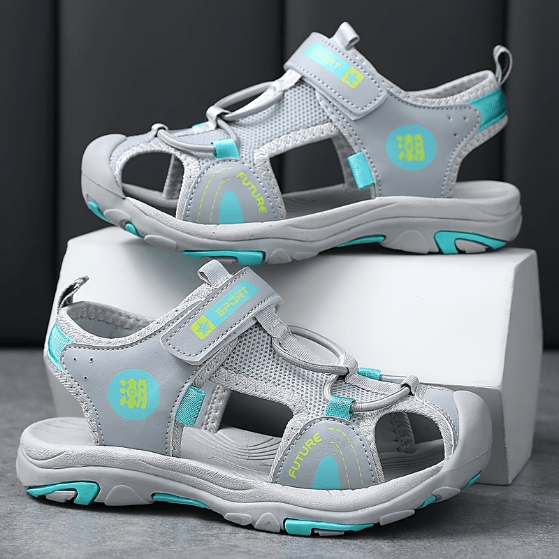 Sportowe sandały dziecięce z regulowanymi paskami – Oddychające, lekkie i antypoślizgowe na letnie przygody