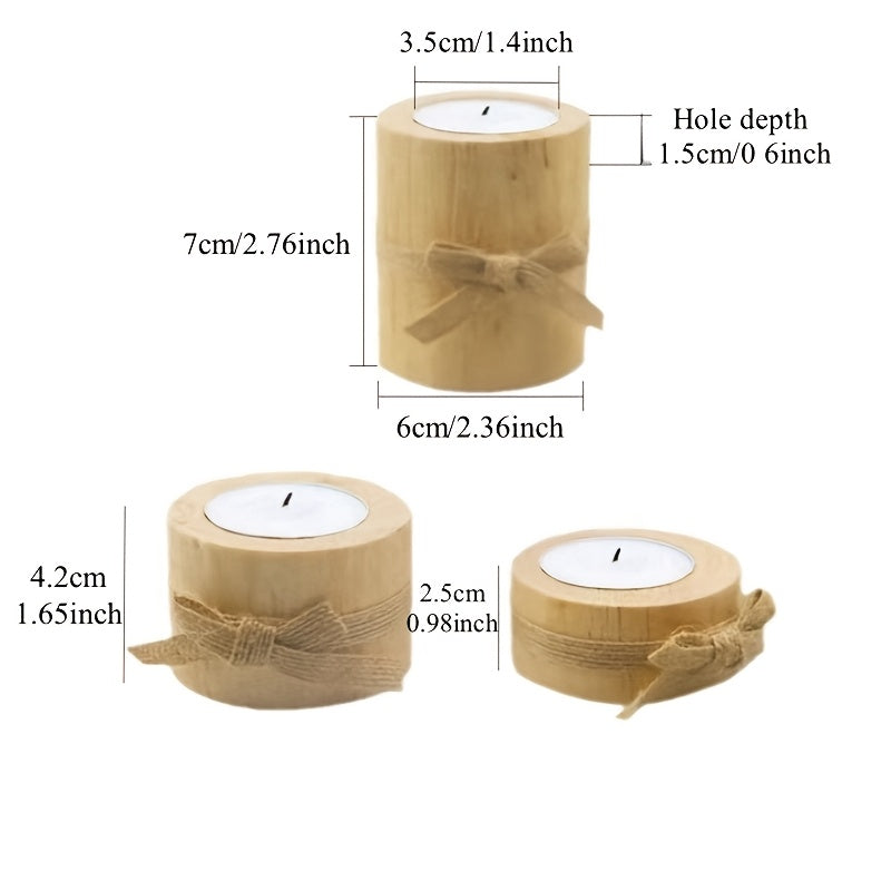 Wooden Warmer with Jute Cord – Rustic Decoration for Home and Garden