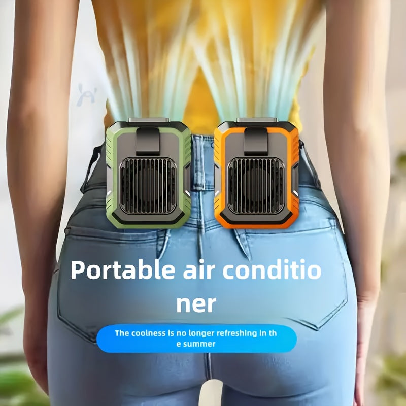 Ventilator USB Reîncărcabil pentru Șolduri – Portabil cu Trei Setări de Viteză