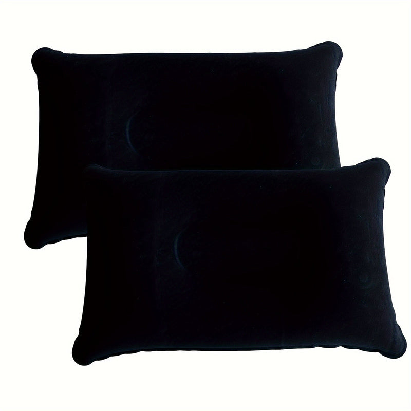 Nadmuchiwane Poduszki na Kemping i Podróże - Zestaw 2 Miękkich, Przenośnych Poduszek