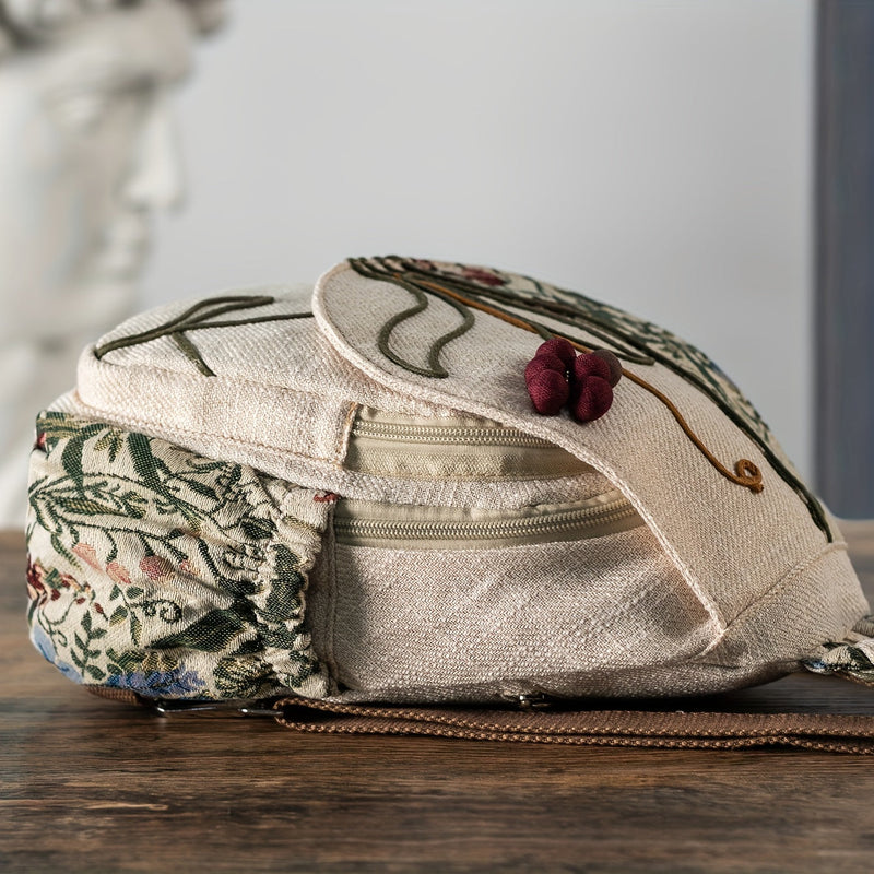 EthnoCharm Pleciony Plecak – Artystyczny i Praktyczny