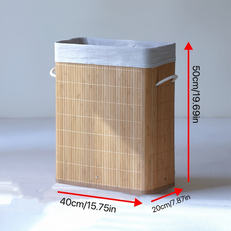 Kosz do przechowywania z bambusa - Trwały i praktyczny do każdego pomieszczenia