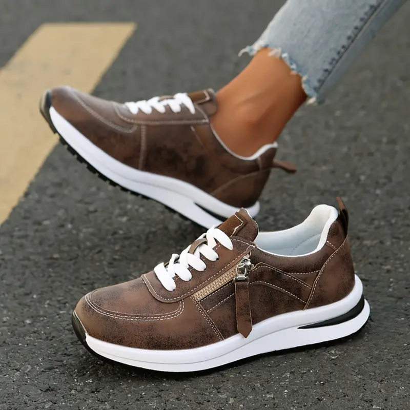Comfortable orthopedic sneakers – Stylish supportive shoes