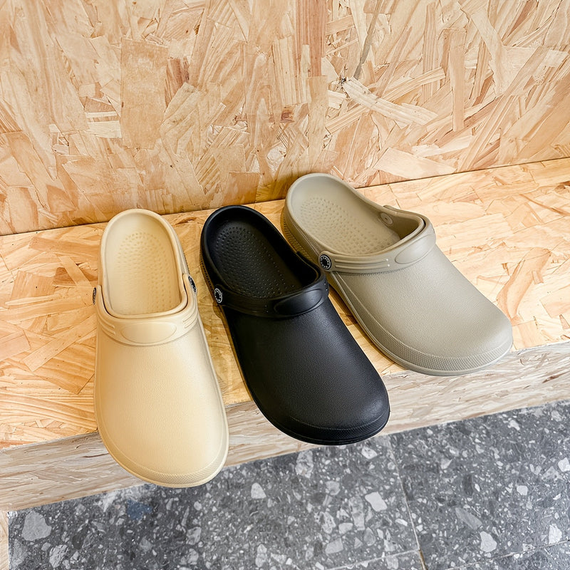 Antypoślizgowe klompy ogrodowe i robocze dla mężczyzn – Wygodne klapki na każdą porę roku