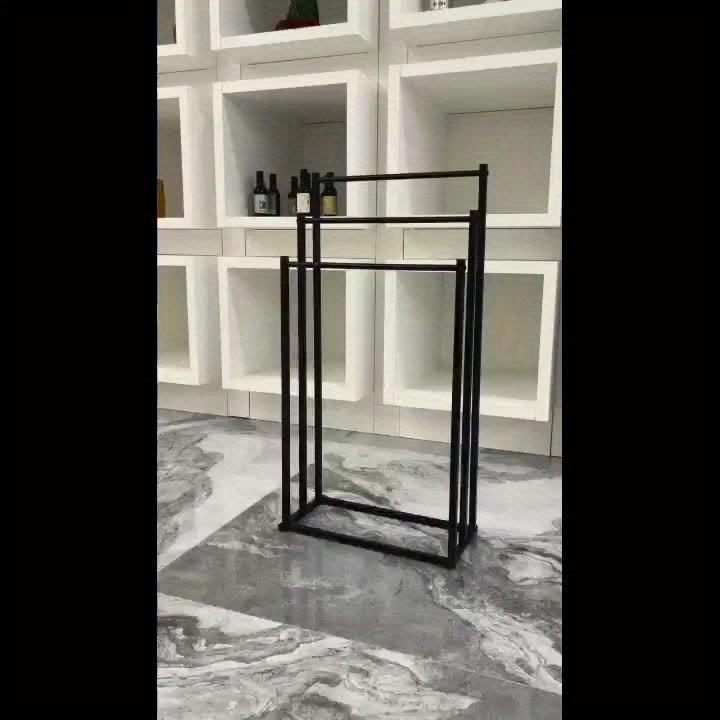 Praktyczny Wieszak na Ręczniki - Dla Uporządkowanej Łazienki