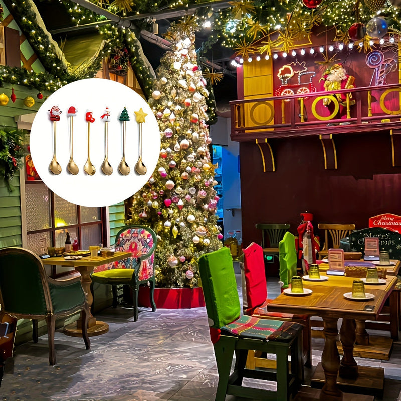 Zestaw łyżek świątecznych - Na radosne chwile przy stole