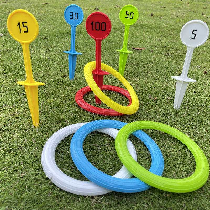 Colorful Ring Toss Set - For Joyful Outdoor Activities