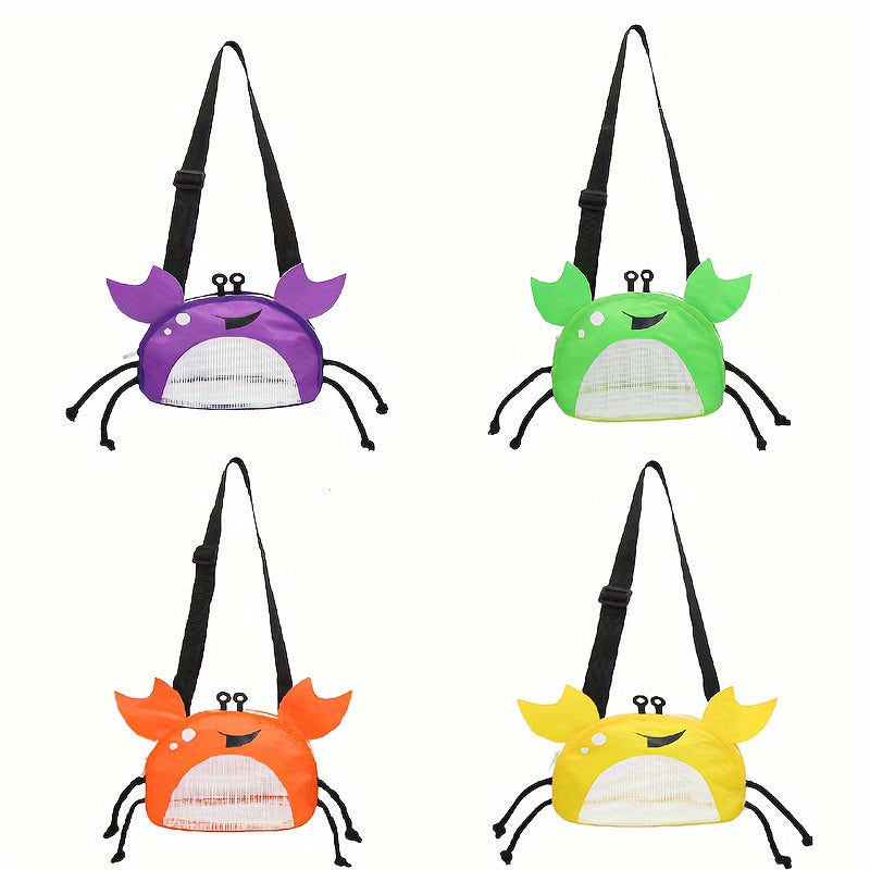 Torba na ramię w kształcie homara – Zabawna, lekka torba plażowa dla dzieci z regulowanym paskiem na ramię