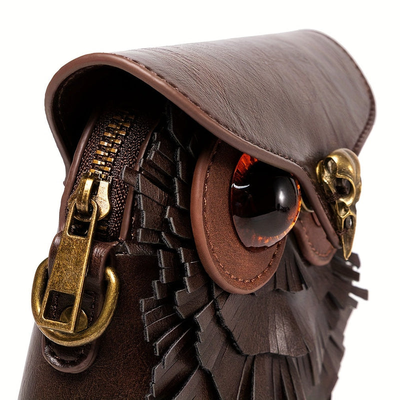 Steampunk Sowa Mini Torebka – Stylowa i Funkcjonalna
