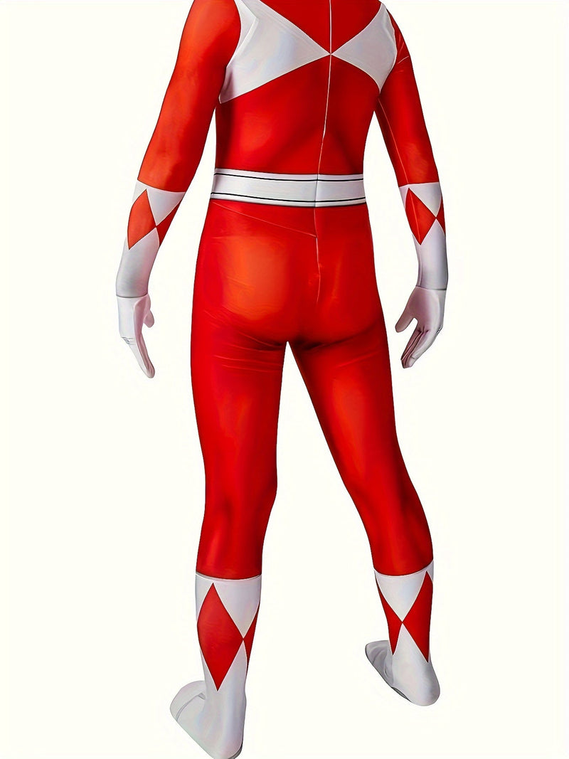 Kostium Power Ranger – Cosplay Czerwonego Rangera dla Dzieci
