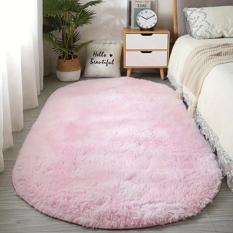 Downy Oval Rug – Soft and Stylish Rug for Bedroom and Living Room Decoration
