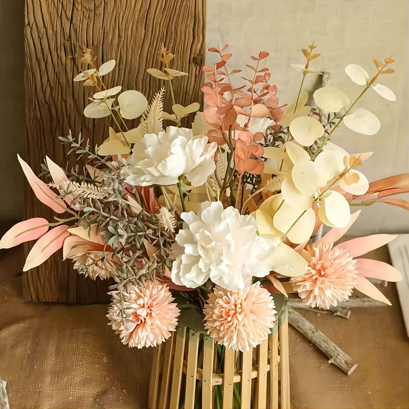 Artificial Flower Bouquet – Ideal for Weddings and Seasonal Decoration