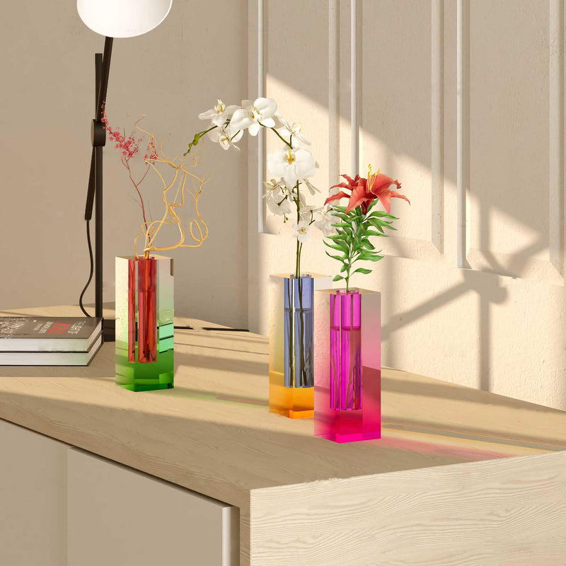 Kaleidoscope Vases - Colorful Flower Vases for a Fresh Interior