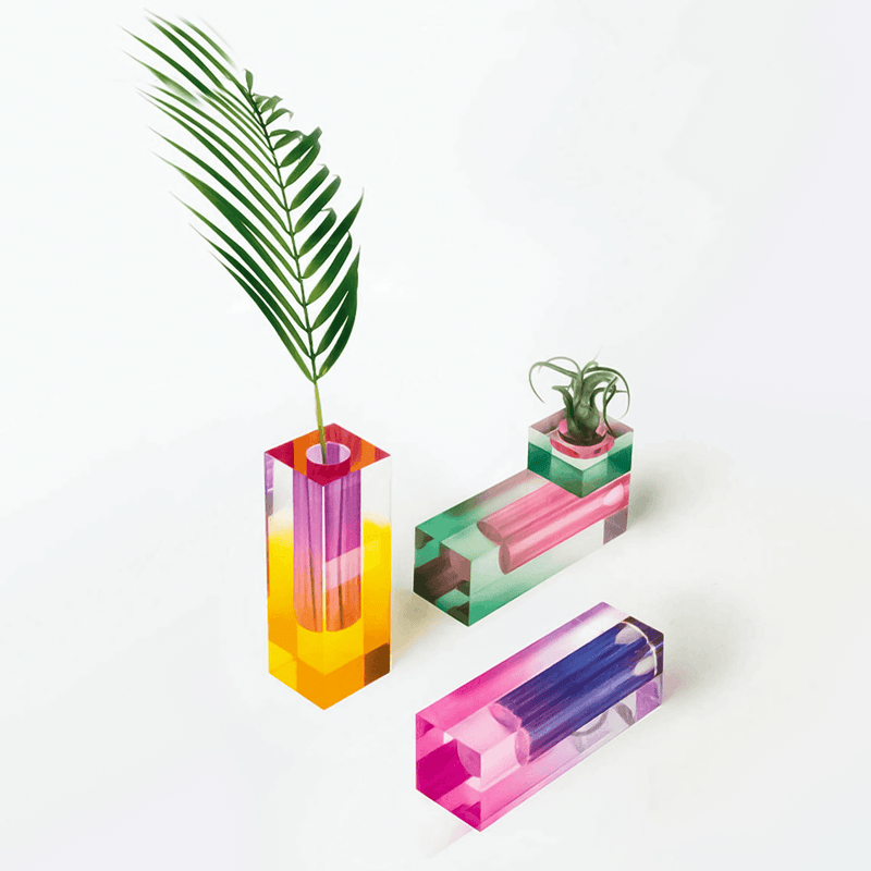 Kaleidoscope Vases - Colorful Flower Vases for a Fresh Interior